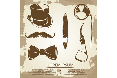 Getlemen style objects - cylinder, bow tie