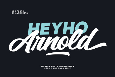 Arnold Family | 3 Font Combination