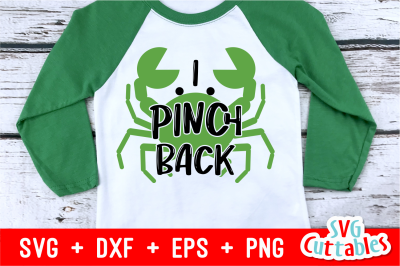 I Pinch Back | St. Patrick&#039;s Day Cut File