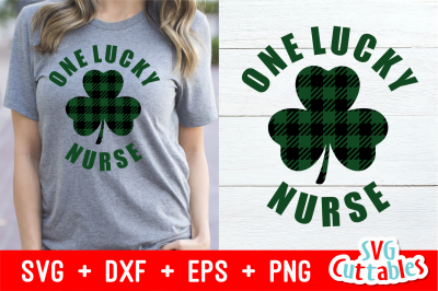 One Lucky Nurse | St. Patrick&amp;&23;039;s&amp;&23;039; Day Cut File