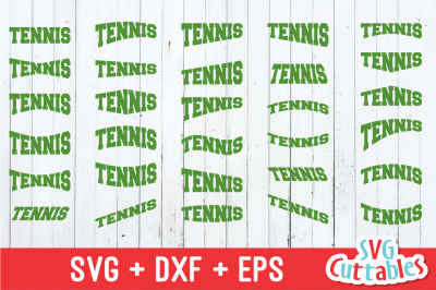 Tennis Layouts | Cut File