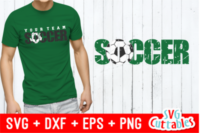 Grunge Soccer | Cut File