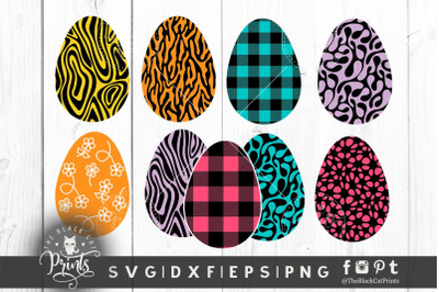 Easter Eggs clipart SVG DXF EPS PNG