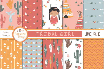 Tribal girl papers