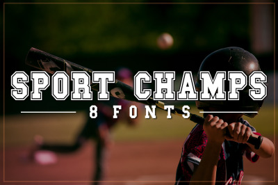 The Sport Champs Font Pack
