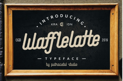 Waffle Latte