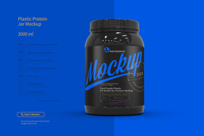 Download Blue Fish Oil Bottle Mockup Yellowimages