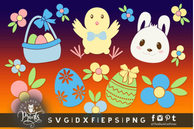 Easter clipart SVG DXF EPS PNG