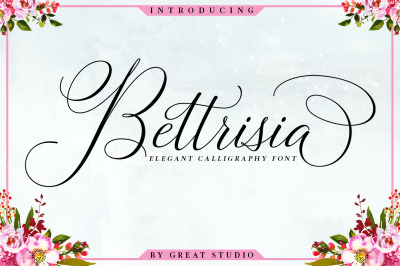 Bettrisia Script - Elegant Calligraphy Font
