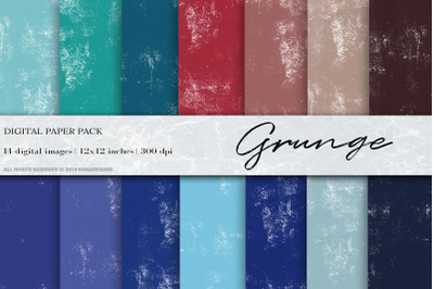 Grunge Digital Papers, Canvas Paper