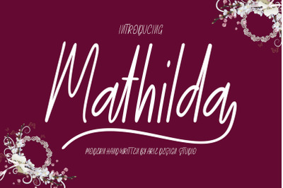 Mathilda Script