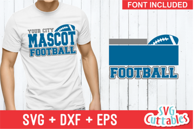 Football Template 006 | Cut File