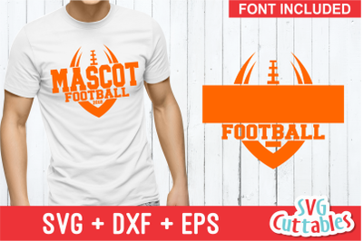 Football Template 0019 | Cut File