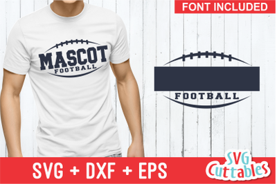 Football Template 0020 | Cut File