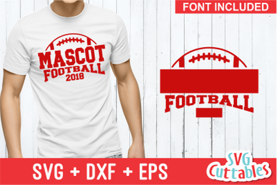 Football Template 0022 | Cut File