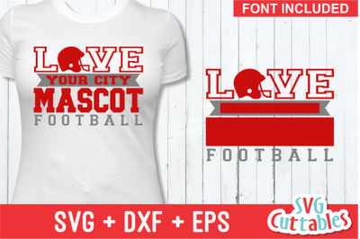 Football Template 0032 | Cut File