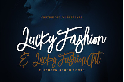 Lucky Fashion Brush Font