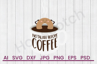 No Talkee - SVG File, DXF File