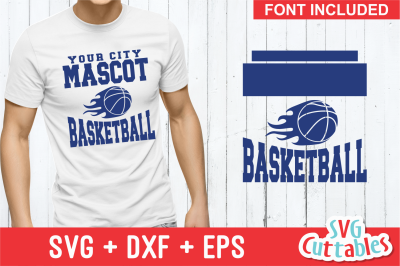 Basketball Template 0010 | Cut File