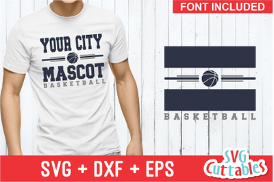 Basketball Template 0019 | Cut File