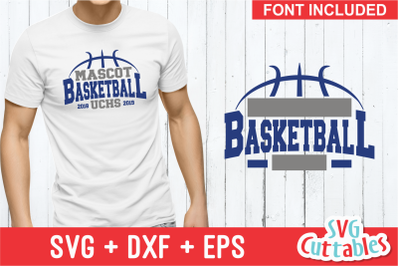 Basketball Template 0025 | Cut File