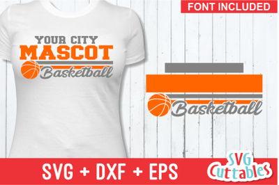 Basketball Template 0027 | Cut File