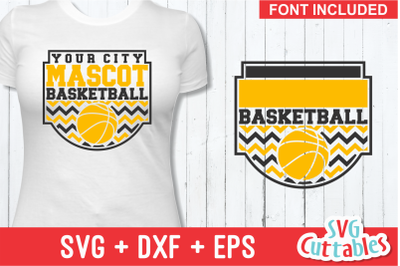 Basketball Template 0029 | Cut File