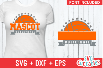 Volleyball Template 0015 | Cut File