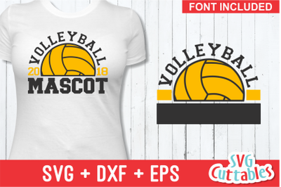 Volleyball Template 0021 | Cut File