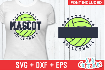 Volleyball Template 0024 | Cut File