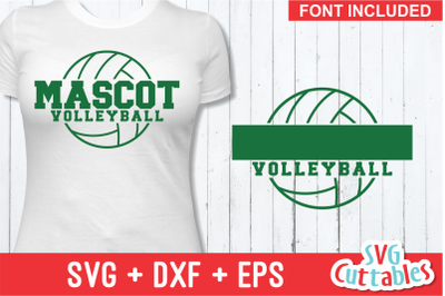 Volleyball Template 0026 | Cut File