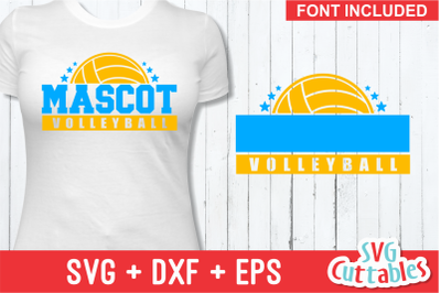Volleyball Template 0030 | Cut File