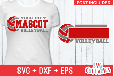 Volleyball Template 0031 | Cut File