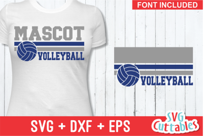 Volleyball Template 0033 | Cut File