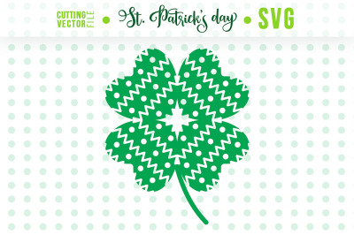 St. Patrick&#039;s Day SVG - Clover