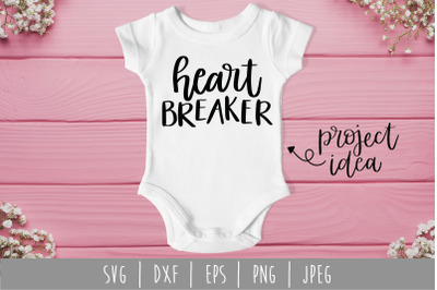 Heart Breaker SVG, DXF, EPS, PNG, JPEG