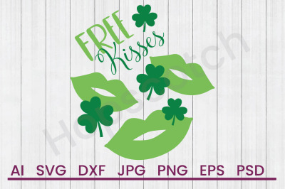 Free Kisses - SVG File, DXF File