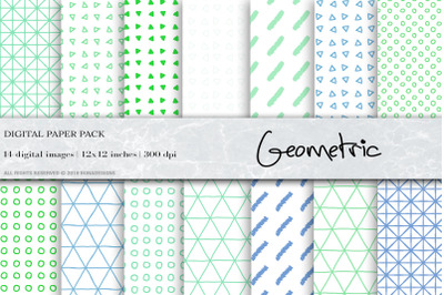 Geometric Digital Papers