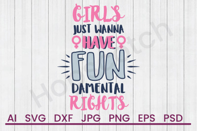 Fundamental Rights - SVG File, DXF File