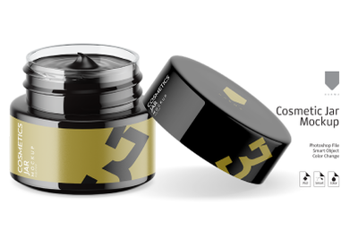 Download Cosmetic Bottle With Matte Glass Mockup Yellowimages