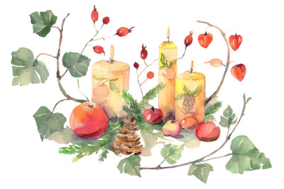 Christmas bouquet Watercolor png