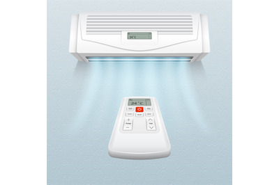 Conditioner with fresh air streams. Climate control in home and office