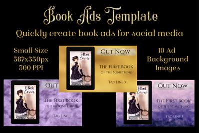 Book Ads Template - Create Book Ads for Social Media