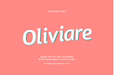 Oliviare Typeface