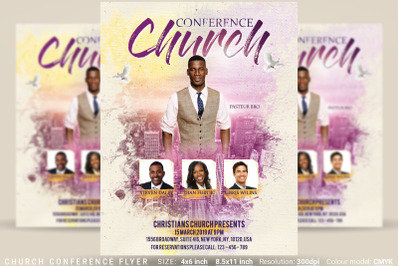 Church Conference Flyer Poster