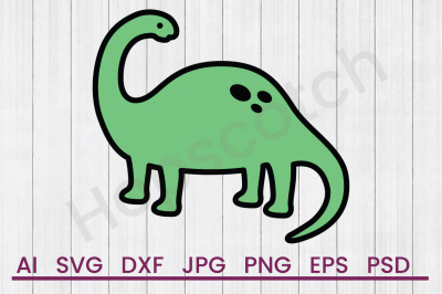 Dinosaur - Svg file, DXF File