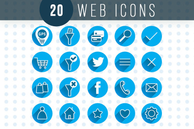 Web Icons - Vector Design