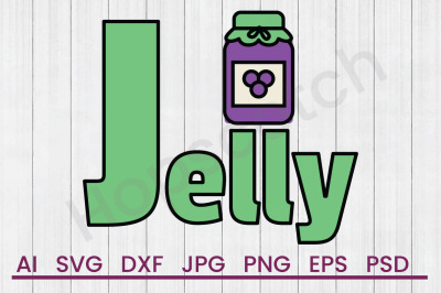 Jelly - SVG File, DXF File