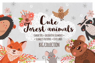 Cute Forest Animals Collection