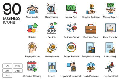 90 Business Icons